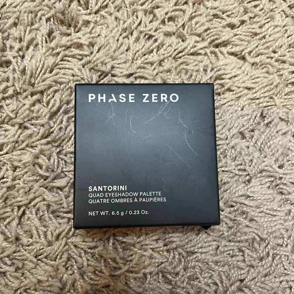NWT! Phase Zero Santorini Quad Eyeshadow Palette